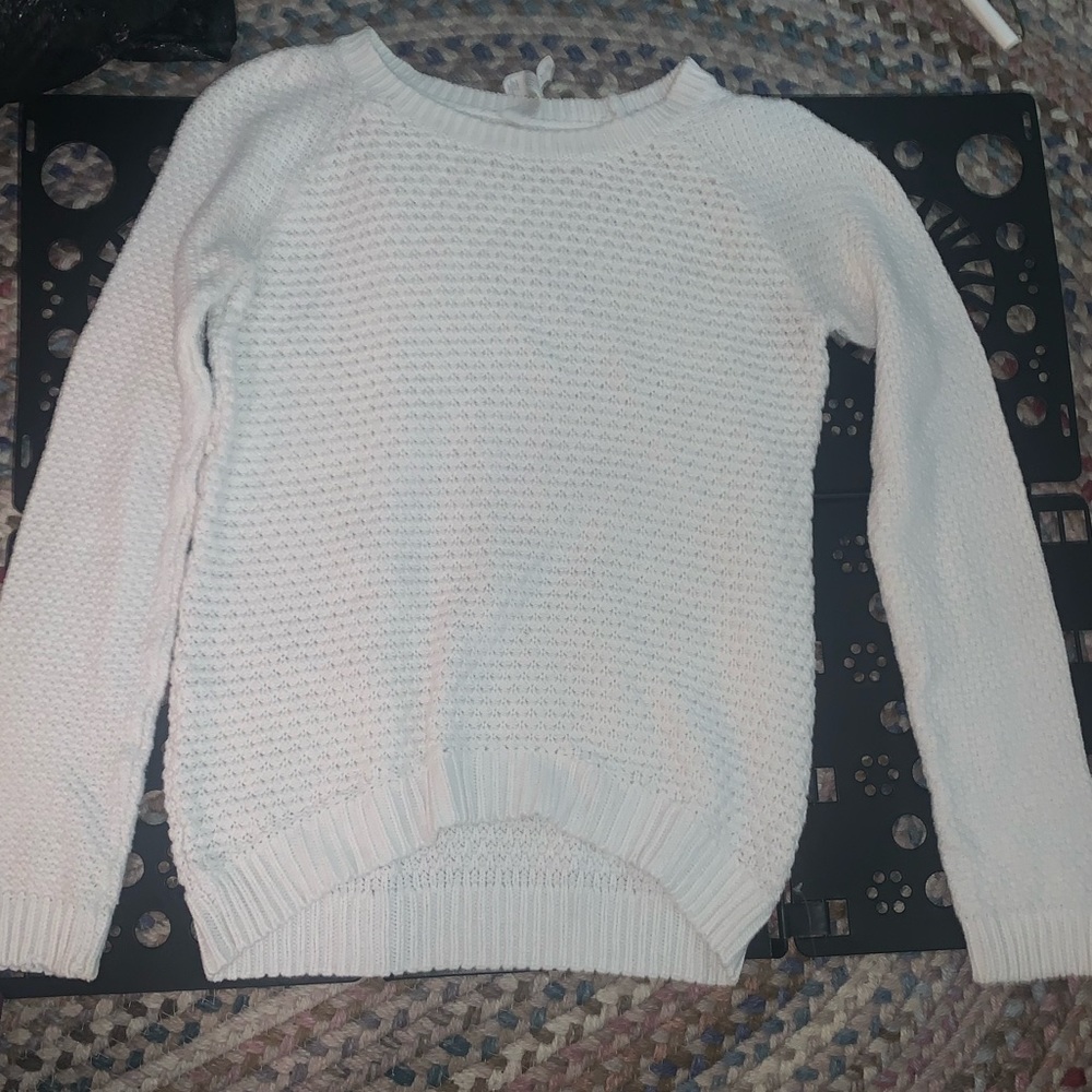 Cream sweater